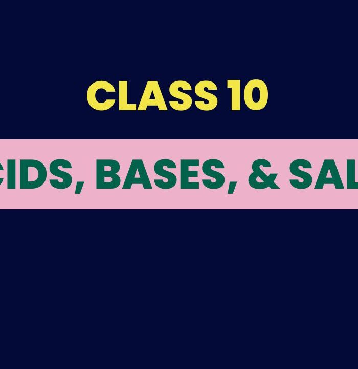 Acids Bases and Salts Class 10 Notes