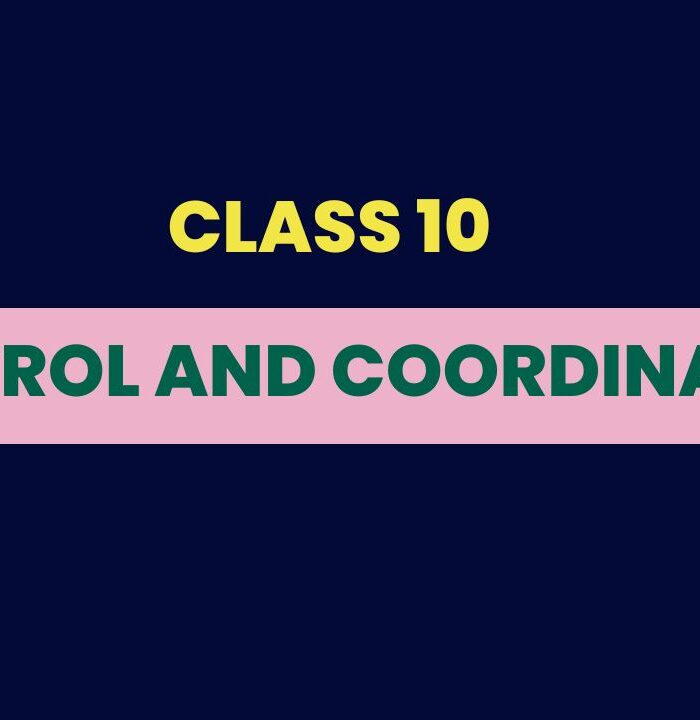 Control and Coordination Class 10 Notes