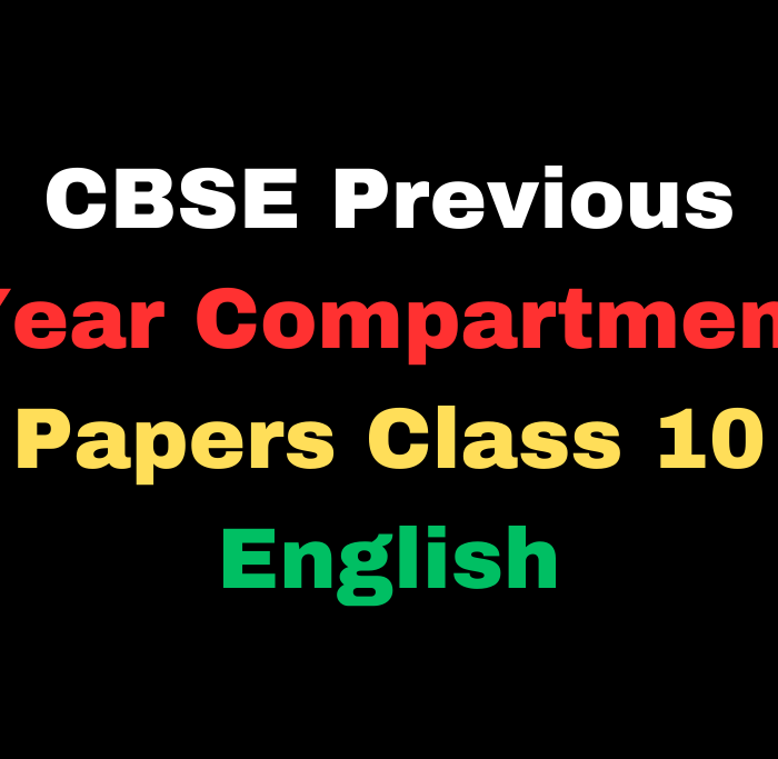 CBSE Previous Year Question Papers Class 10 English (Lan and Lit) 2023