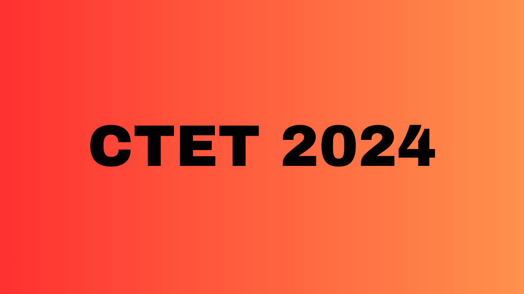 CTET Dec 2024 Pedagogy English Medium