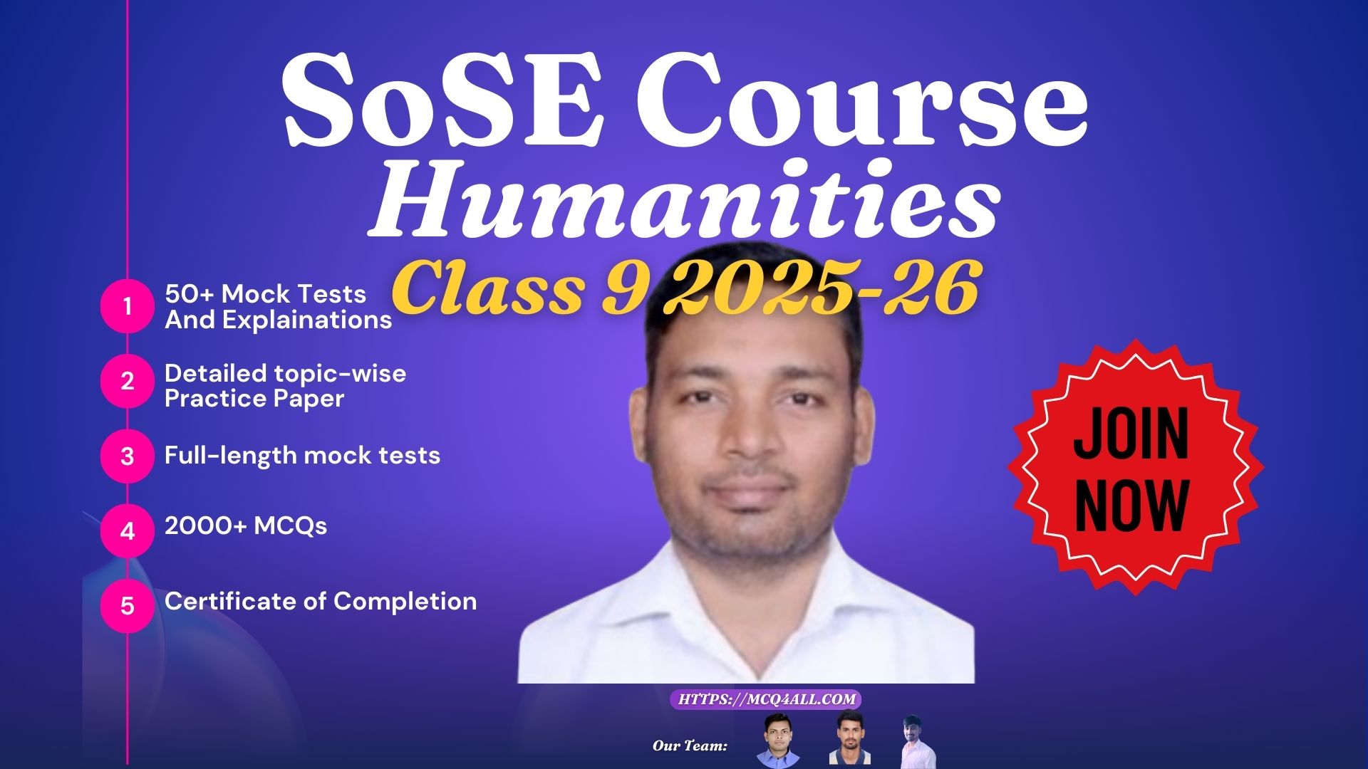 Delhi Best SoSE Course 2025-26 Class 9 Humanities English Medium